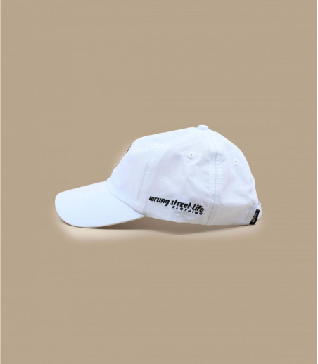 Wrung white cap ’90s logo